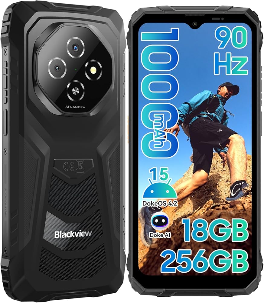 Amazon | Blackview FORT1 タフネススマホ SIMフリー｜Android 15