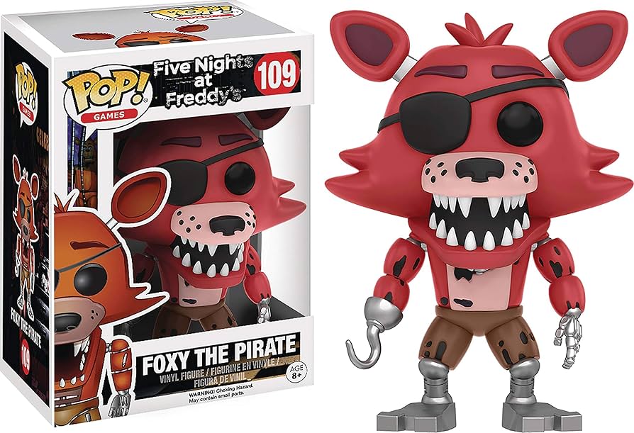 Amazon.com: Funko Five Nights at Freddy's Foxy The Pirate Pop