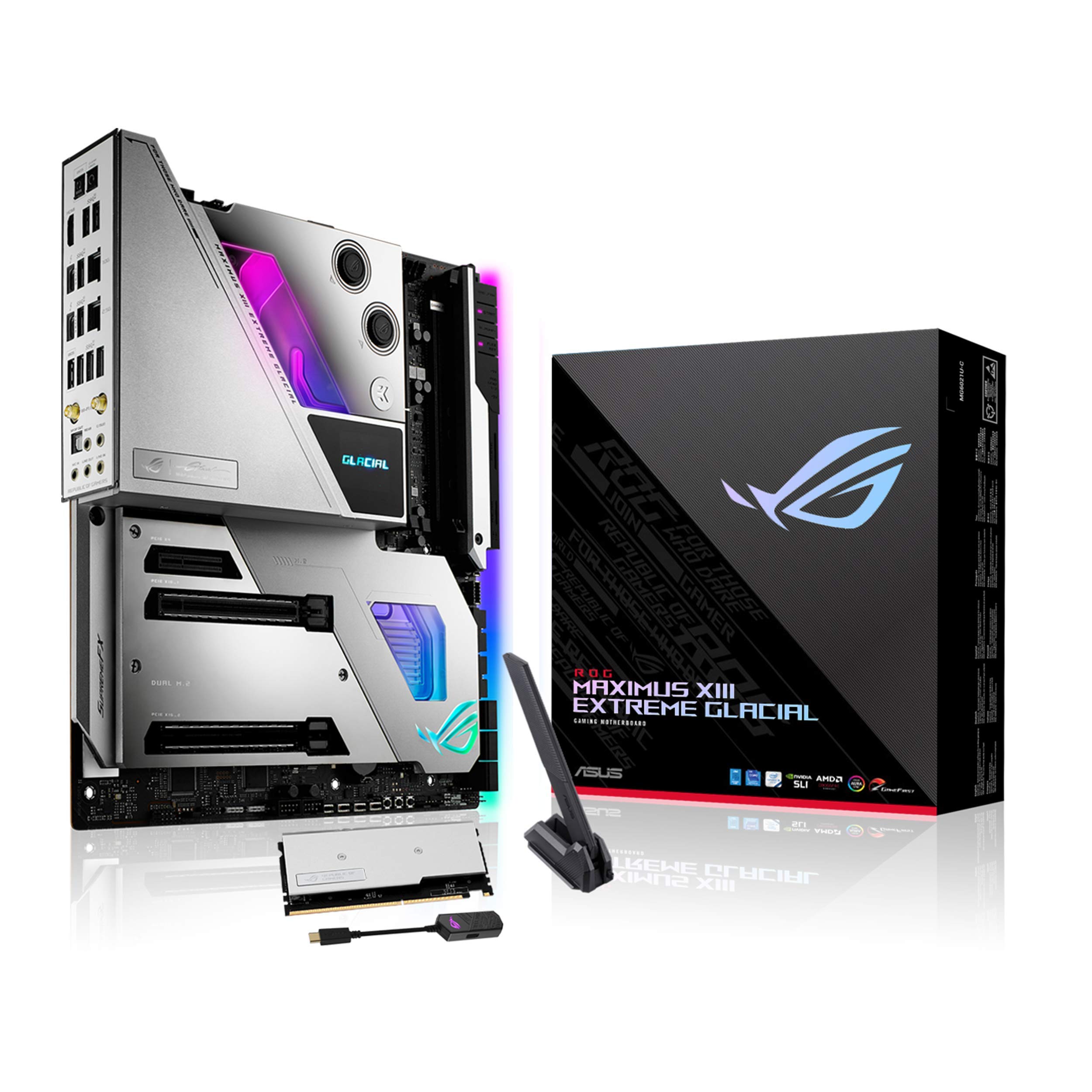Amazon.com: Asus ROG Maximus XIII Extreme Glacial (WiFi 6E) Z590
