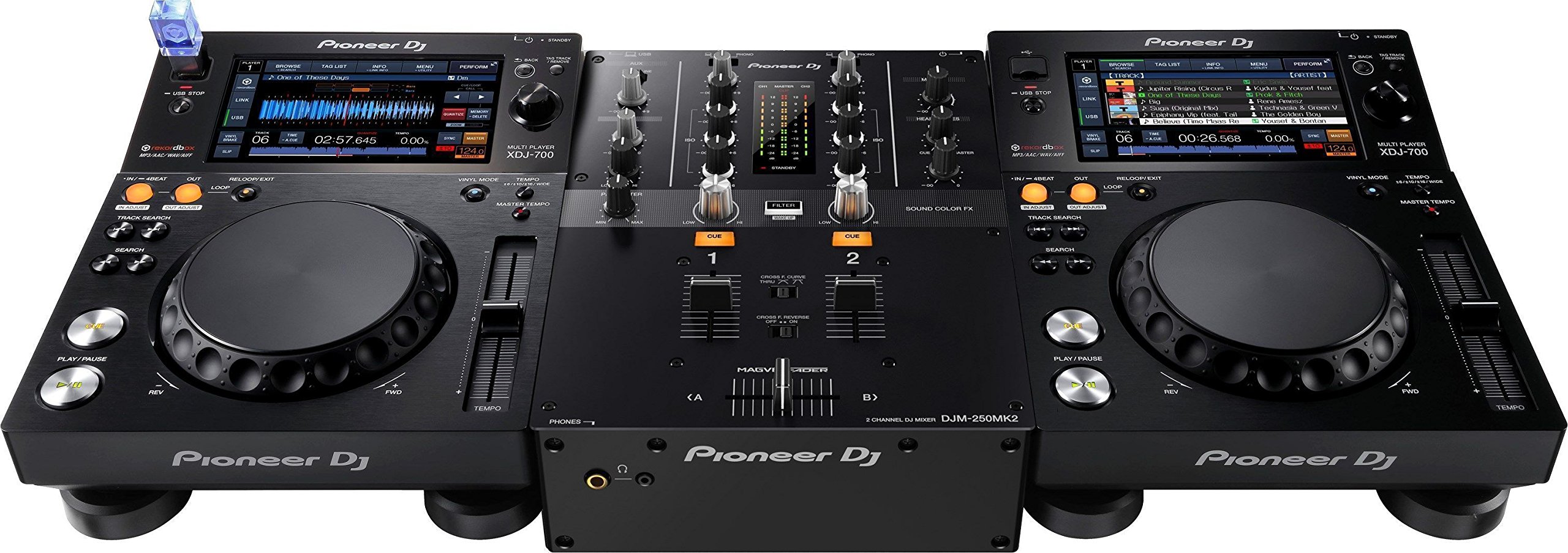 Pioneer Djm-250Mk2 2Channels 20 - 20000Hz Black Audio Mixer