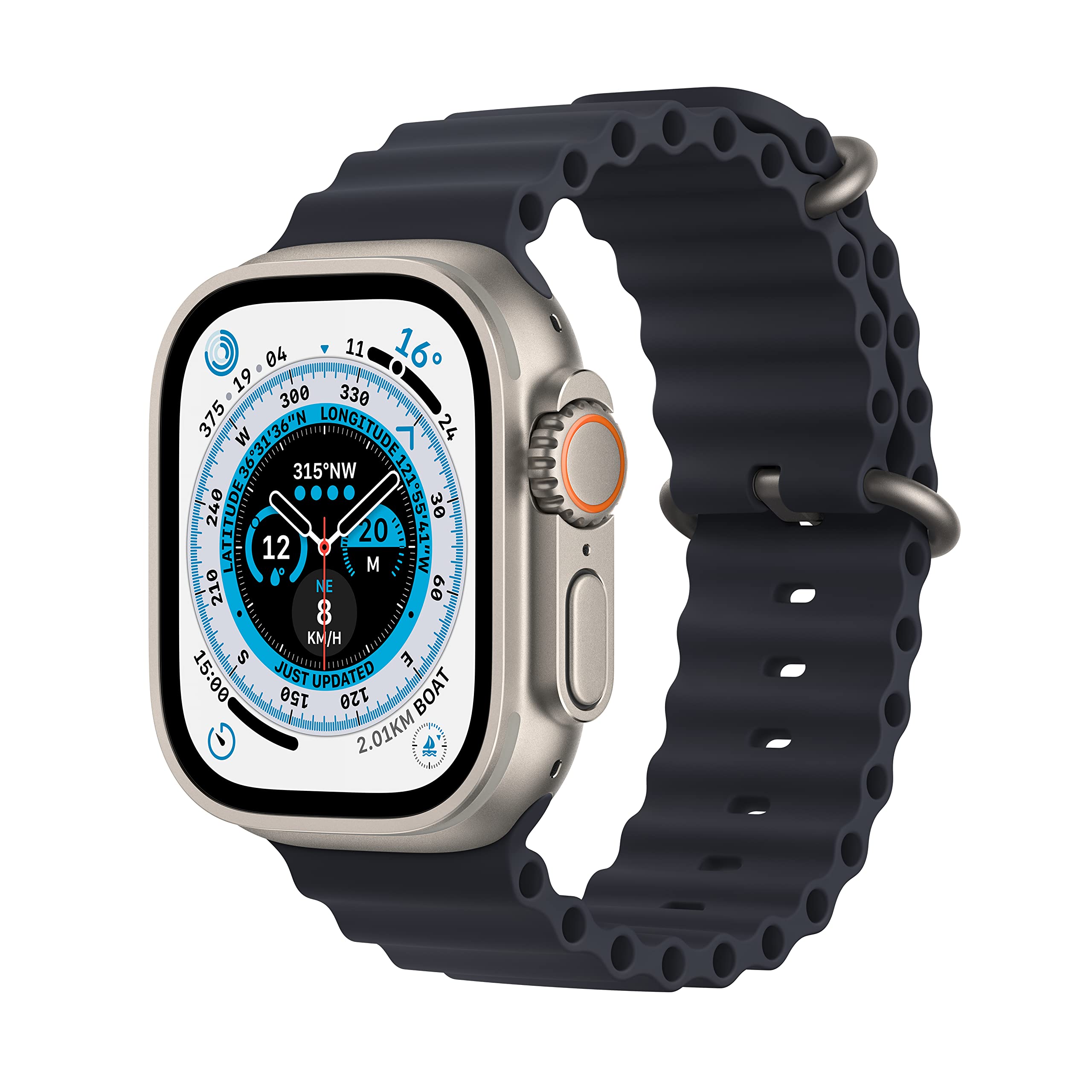 Apple Watch Ultra [GPS + Cellular 49mm] Titanium Case with