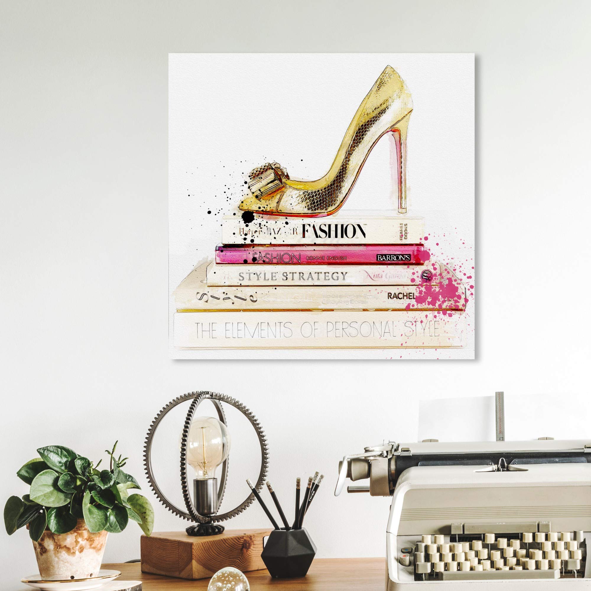 Amazon.co.jp: Oliver Gal(オリバー・ガル) Gold Shoe and Fashion