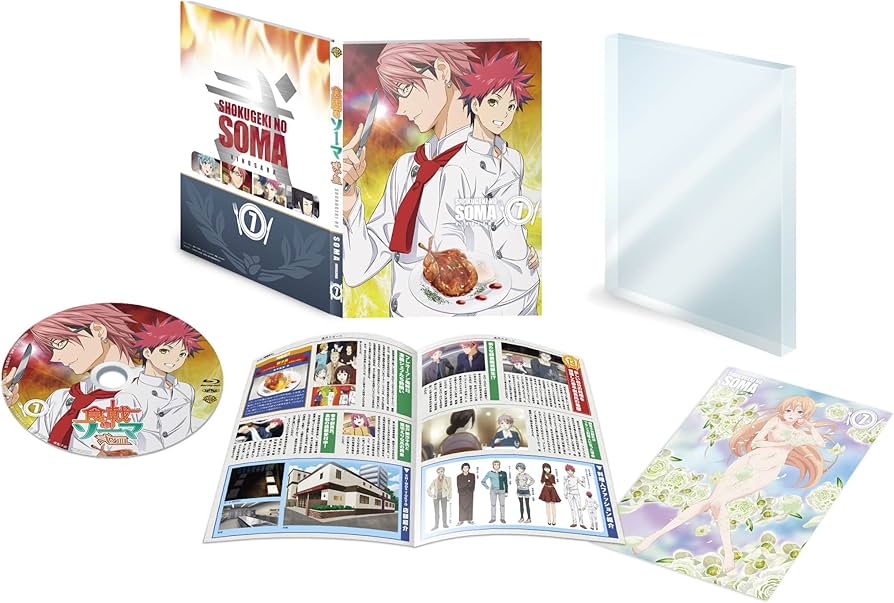 Amazon.co.jp: 食戟のソーマ 弐ノ皿 7 Blu-ray : 松岡禎丞, 種田梨沙