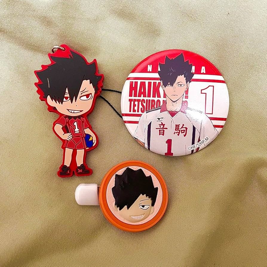 Amazon.co.jp: ハイキュー 音駒高校 黒尾鉄朗 缶バッチ まとめ売り