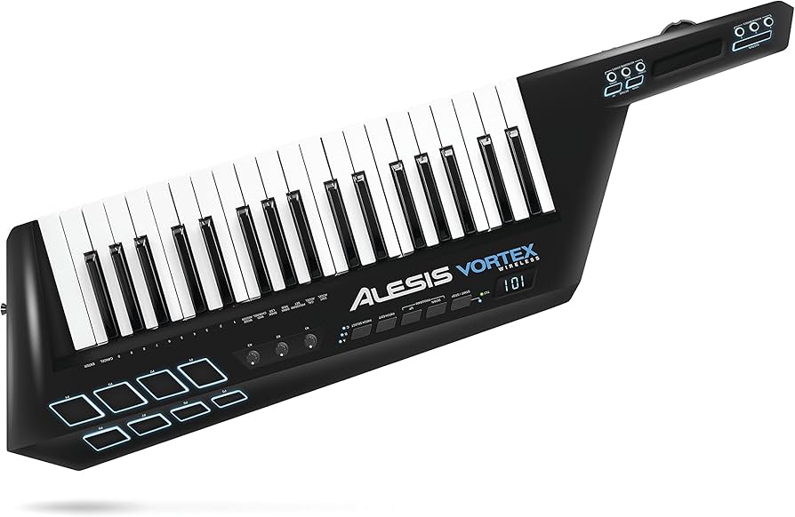 Amazon | Alesis ショルダーキーボード USB MIDIコントローラー 加速度