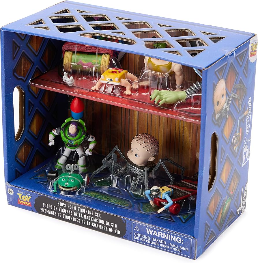 Amazon.com: Disney Store Official Sid's Room Figure Set – Toy