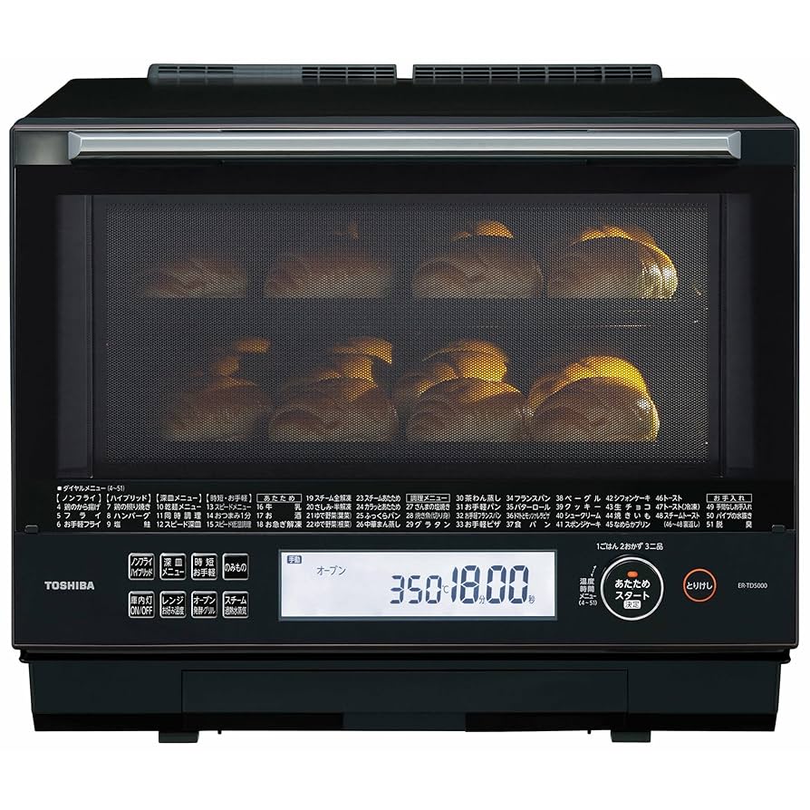 東芝 石窯ドーム 過熱水蒸気オーブンレンジ ER-TD3000(R) 【公式通販】