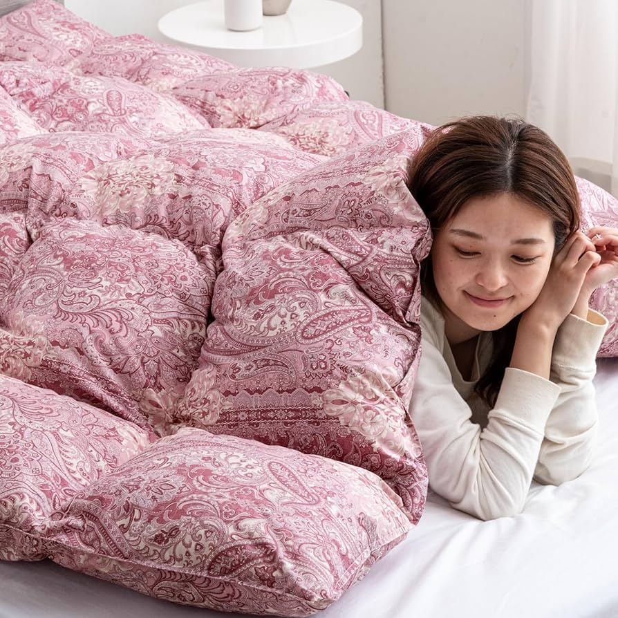 Amazon｜タンスのゲン 羽毛布団 シングル 【超増量1.5kg】 ホワイト