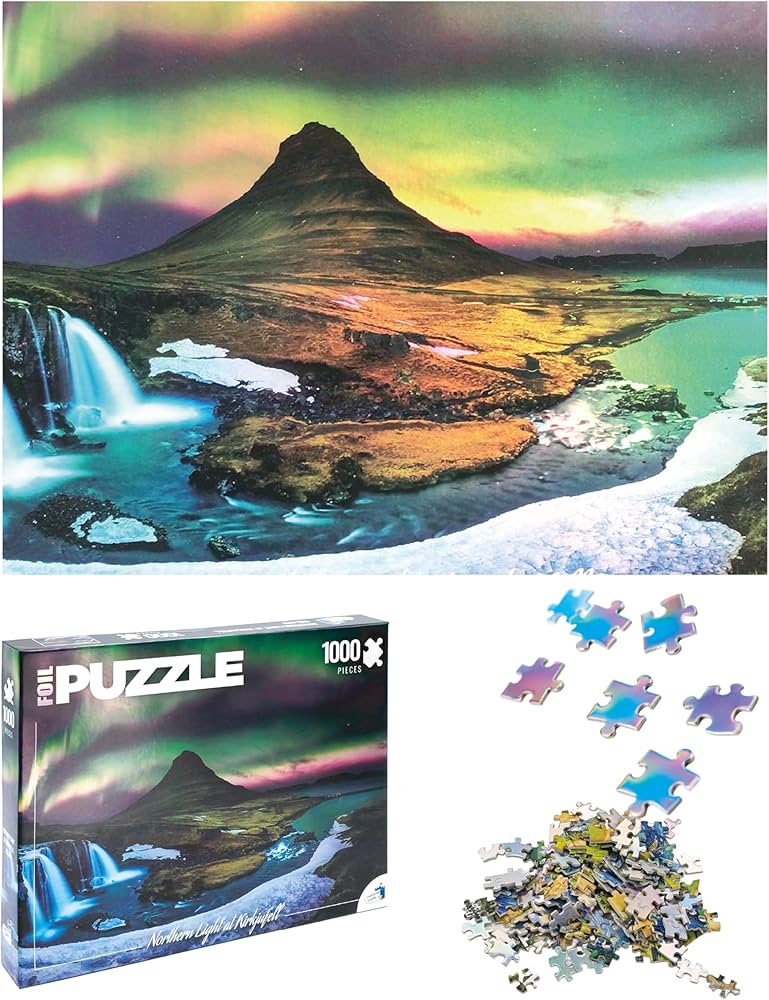 Amazon.com: Universal Castle Metallic Foil 1000 Pieces Jigsaw