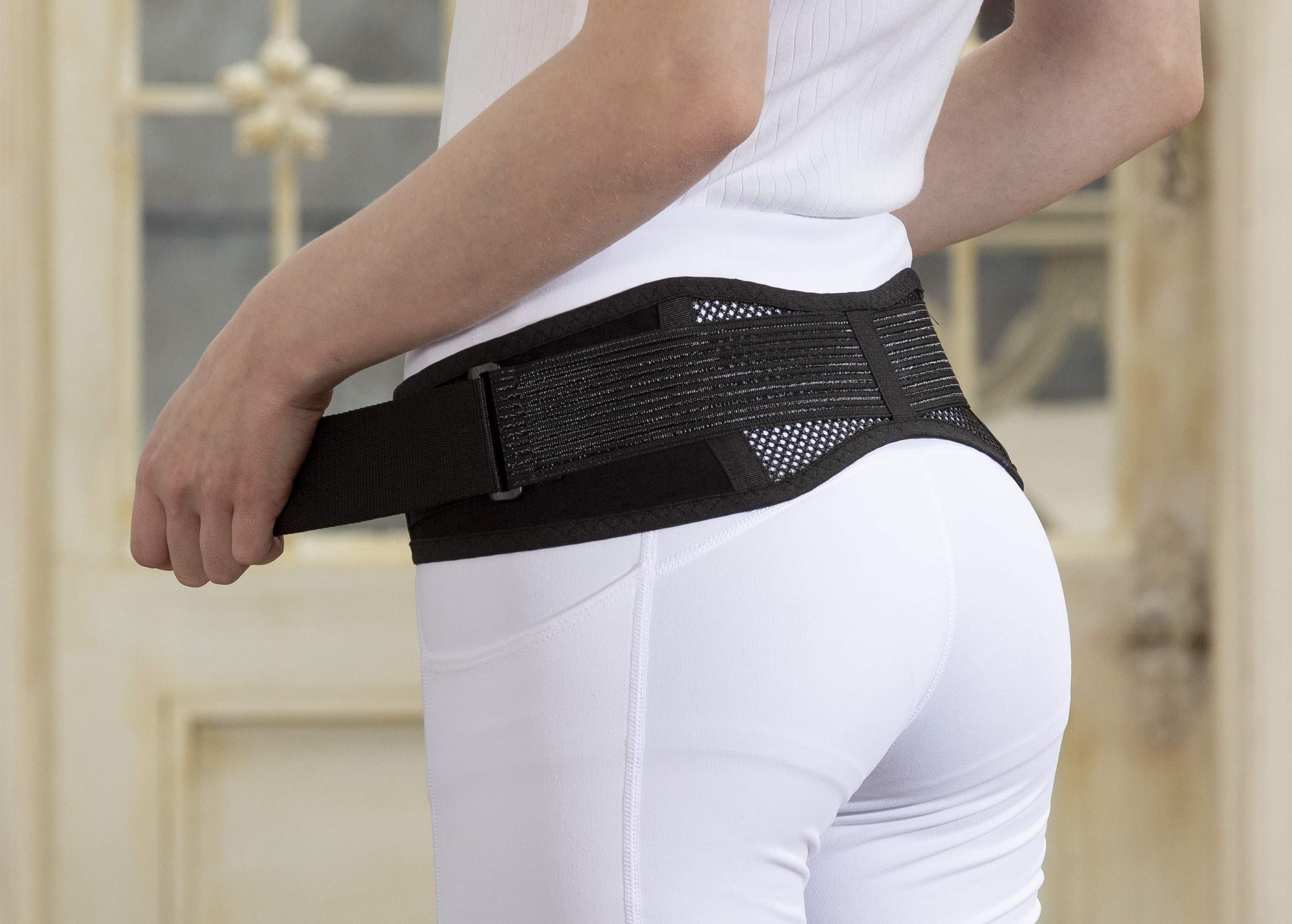 Amazon.co.jp: 中山式 骨盤ベルト M-Lサイズ 男女兼用 : ベビー