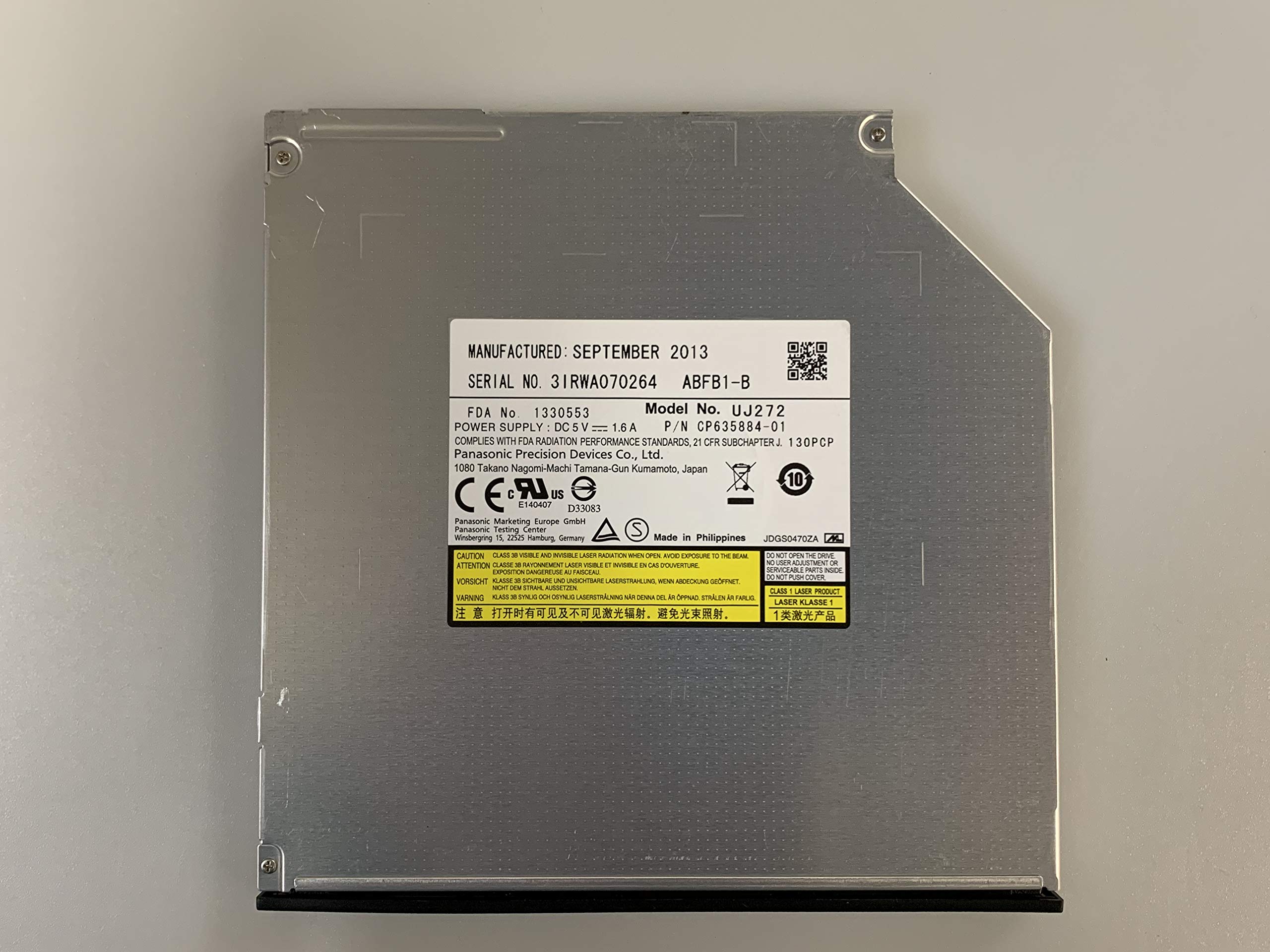 Amazon.co.jp: [Panasonic] BDXL対応 9.5mm厚 ウルトラスリム