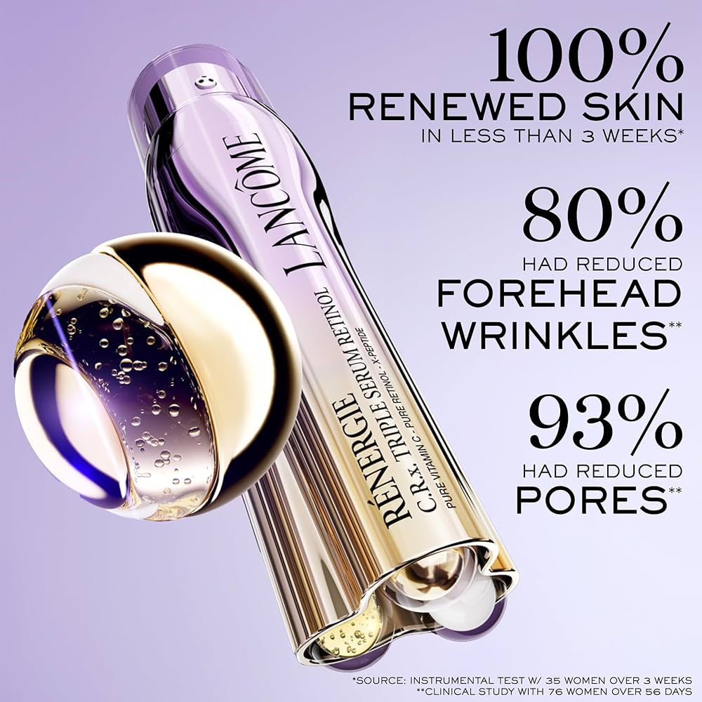 Amazon.com: Lancôme Rénergie C.R.x. Triple Serum Retinol - Anti