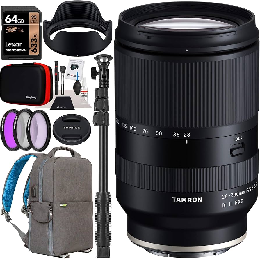 Amazon.com : Tamron 28-200mm F/2.8-5.6 Di III RXD Lens Model A071