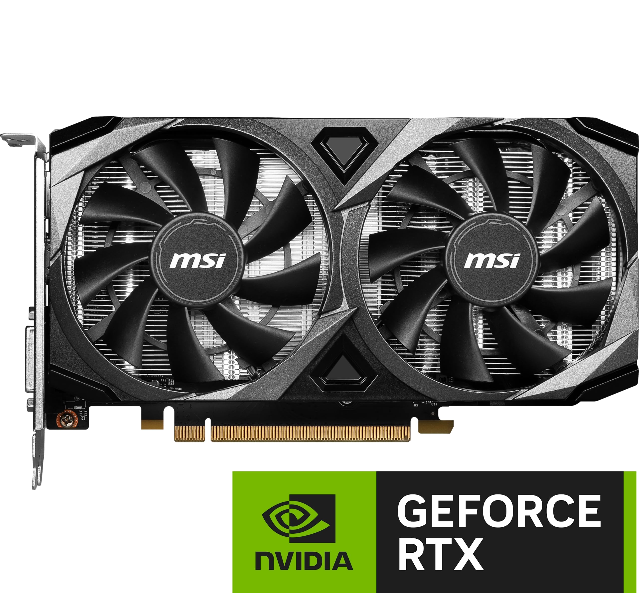 Amazon | MSI GeForce RTX 3050 VENTUS 2X XS 8G OC 2スロット/205mm
