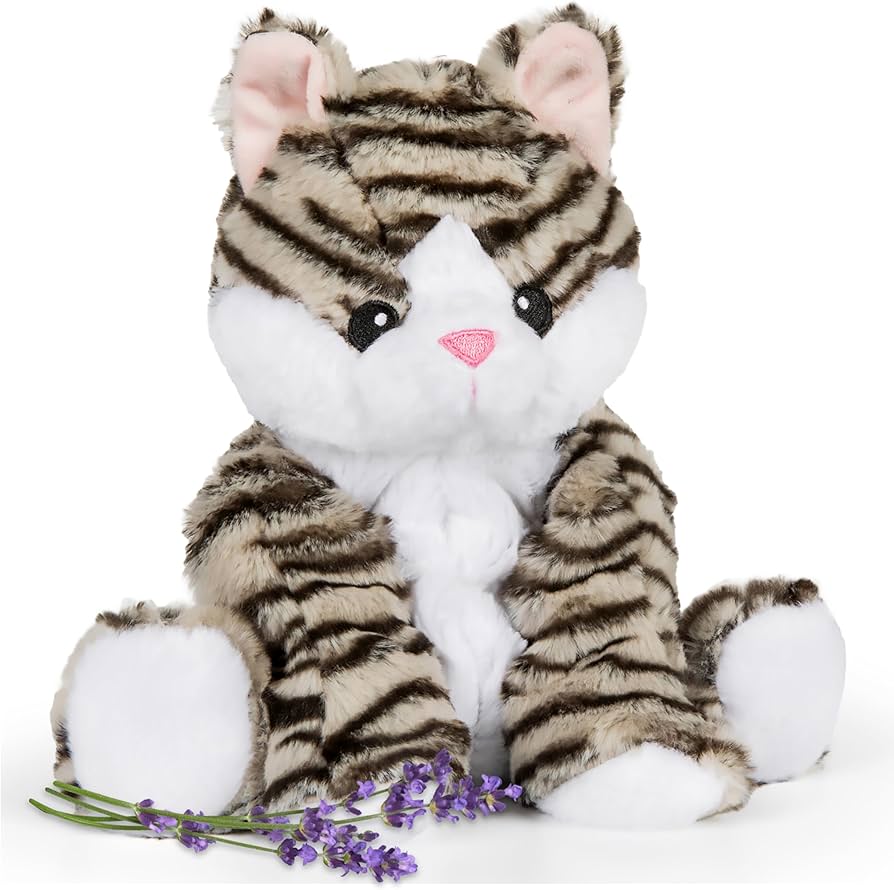 Amazon.com: Kiki Kitten - Microwavable & Weighted Plush Stuffed