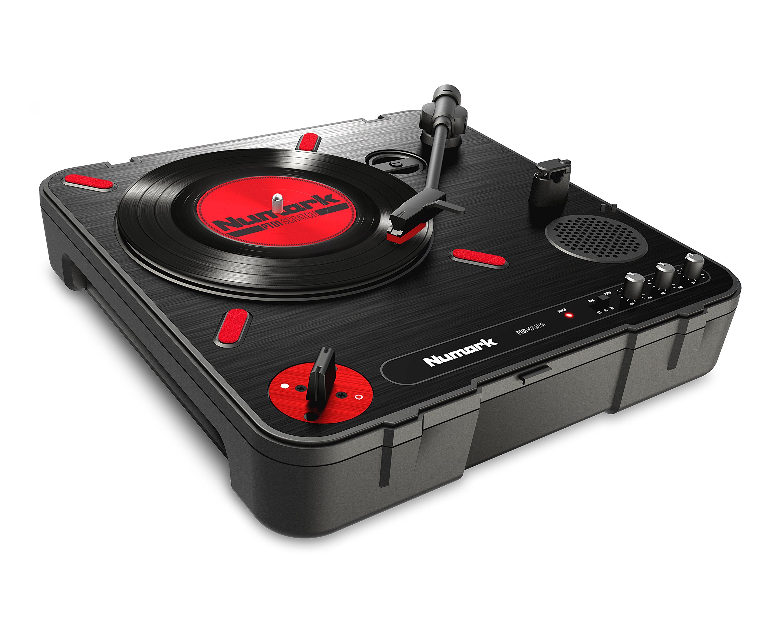 Amazon.com: NUMARK PT01 Scratch Portable Turntable with Scratch