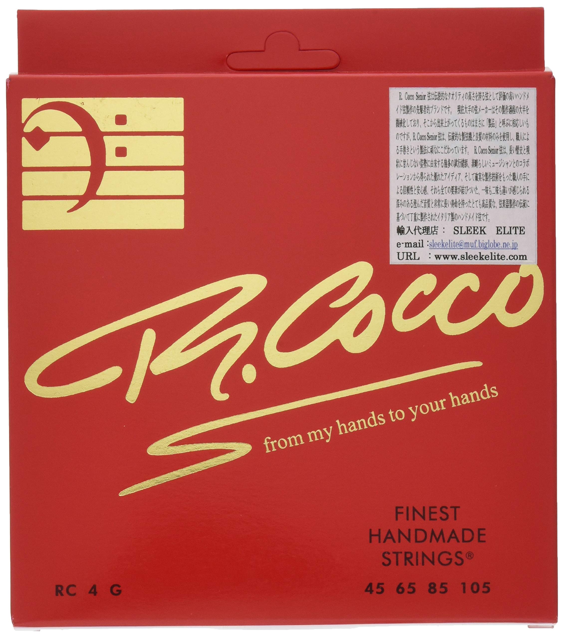 Amazon | R.Cocco リチャードココ ベース弦 RC4G S (ステンレス .045