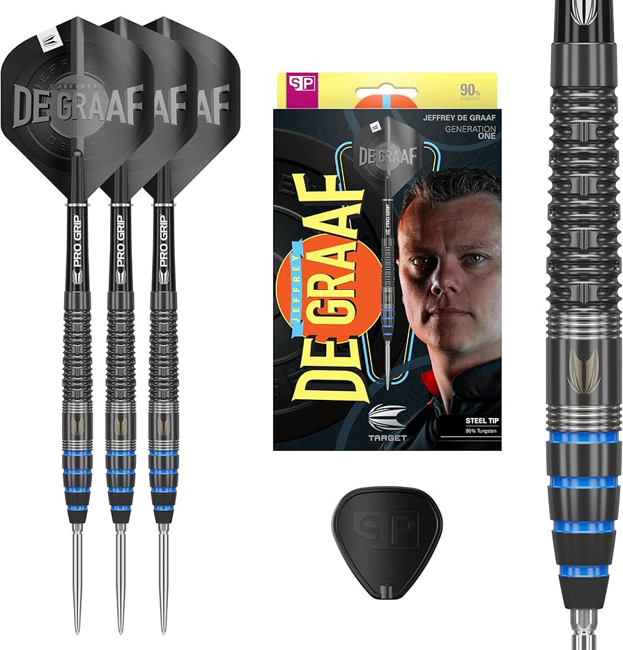 TARGET Darts Jeffrey de Graaf Gen 1 Steel Tip Swiss Point Darts