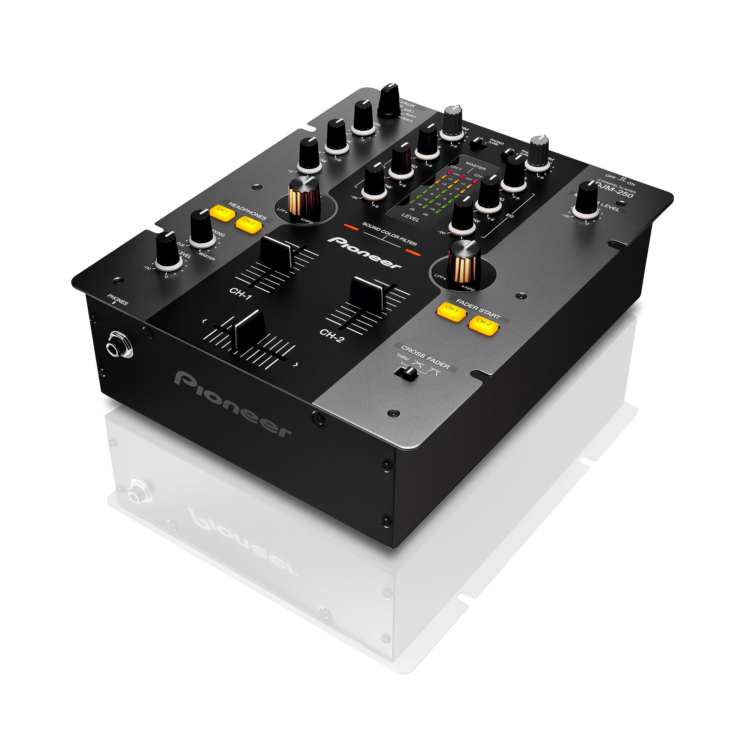 Amazon | Pioneer DJミキサー ブラック DJM-250-K | DJミキサー | 楽器