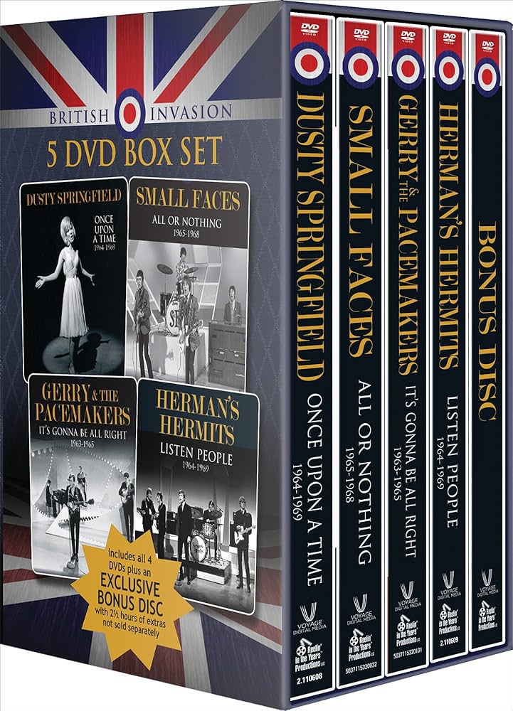 Amazon.com: British Invasion: 5 DVD Box Set featuring Bonus Disc