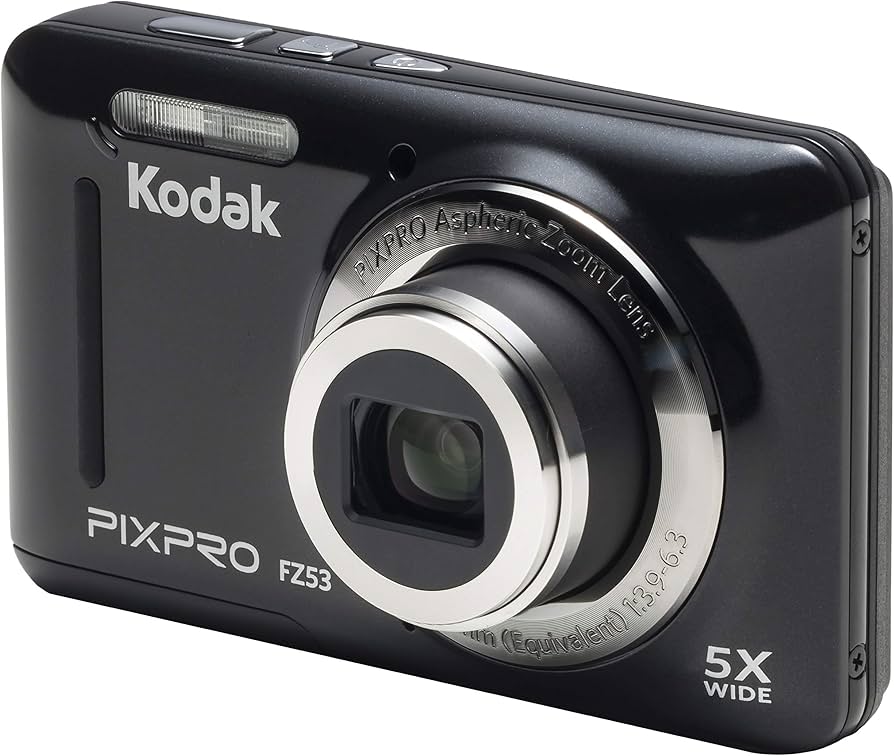 Amazon.com : Kodak PIXPRO Friendly Zoom FZ53-BK 16MP Digital