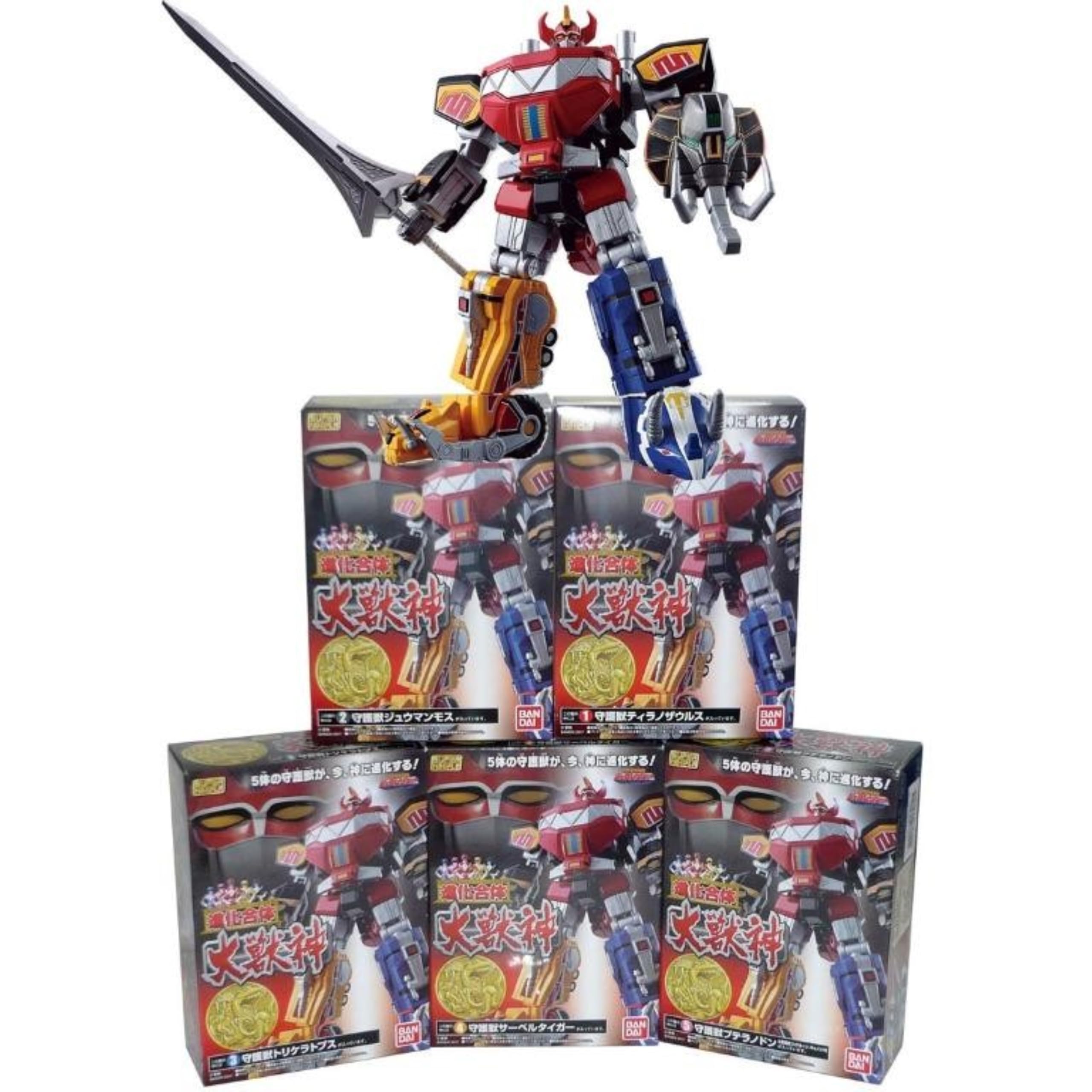 Amazon | スーパーミニプラ 進化合体 大獣神 5個入 食玩・清涼菓子