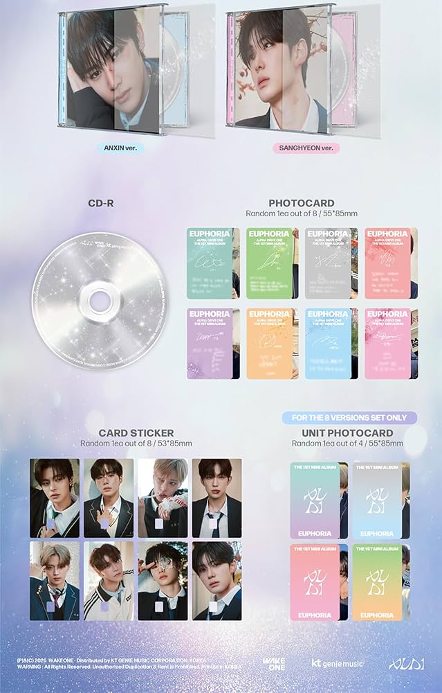 Amazon.co.jp: ALPHA DRIVE ONE EUPHORIA 1st Mini Album アルバム