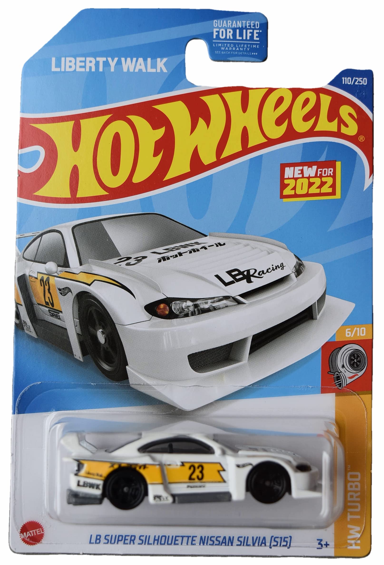 Amazon.com: Hot Wheels LB Super Silhouette Nissan Silvia, Turbo 6