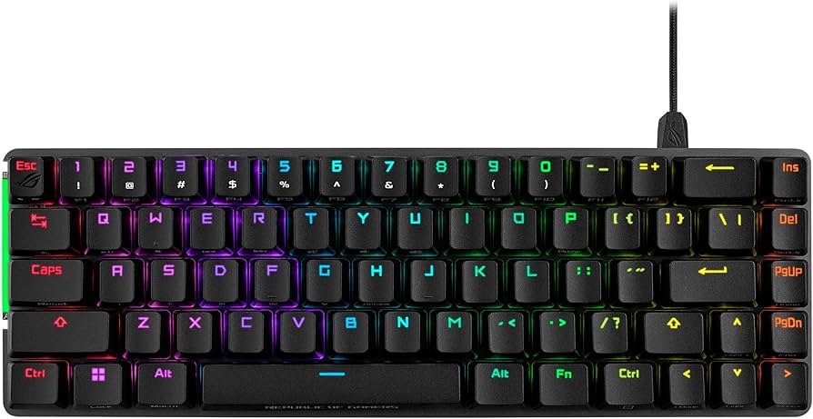 Amazon.com: ASUS ROG Falchion Ace 65% RGB Compact Gaming