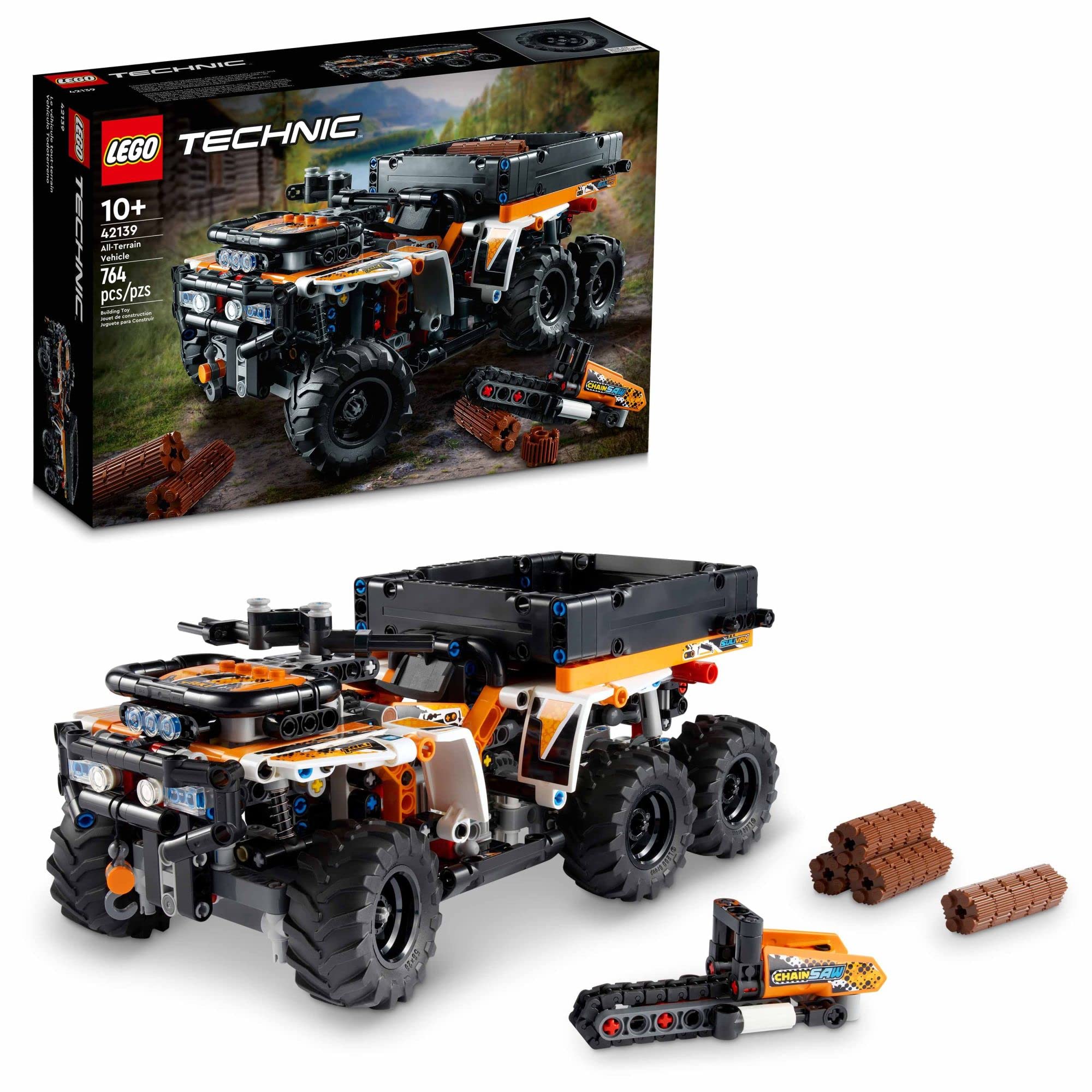 LEGO Technic All-Terrain Vehicle 42139, 6-Wheeled Off Roader Model