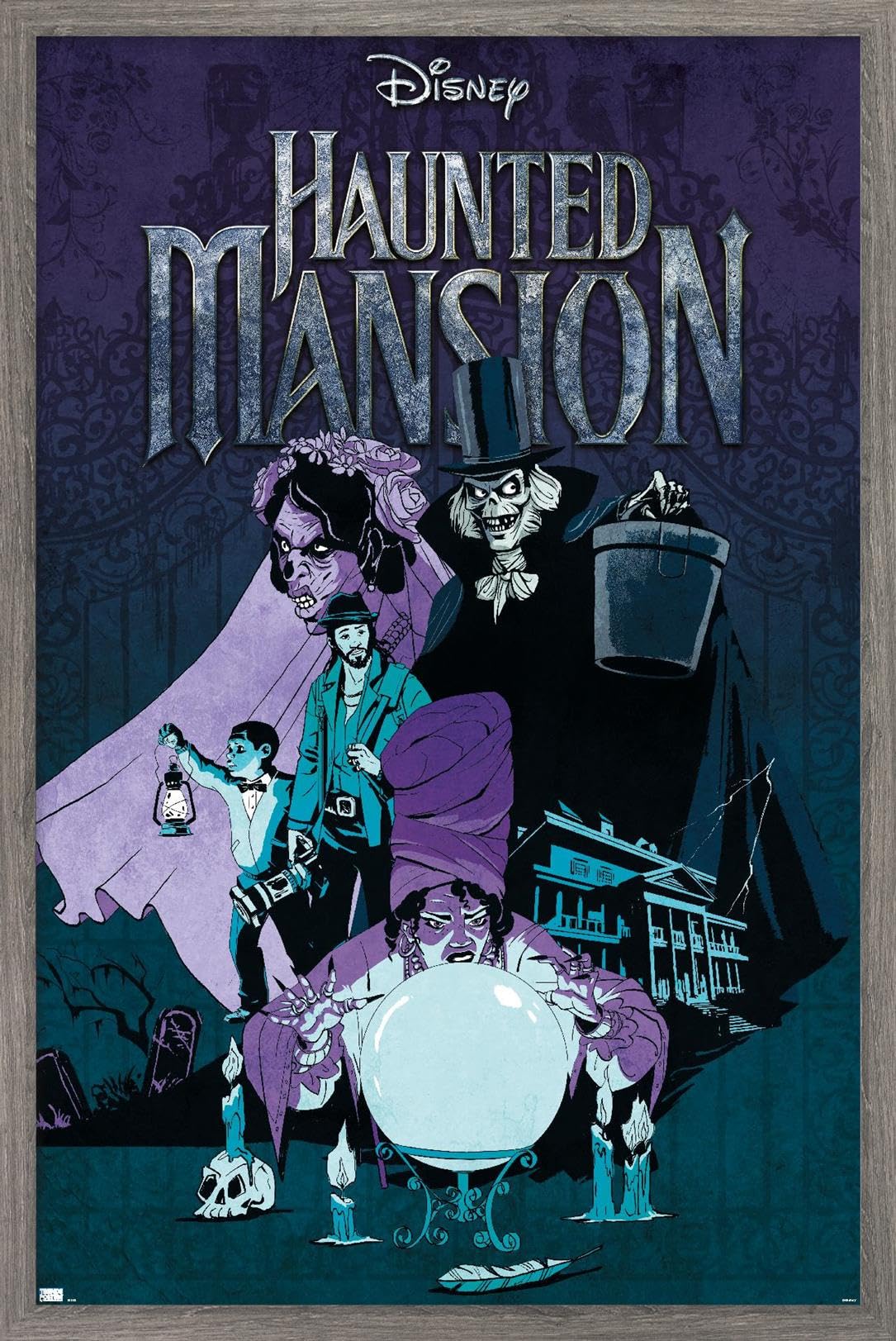 Amazon.com: Disney Haunted Mansion - Group Wall Poster, 34L
