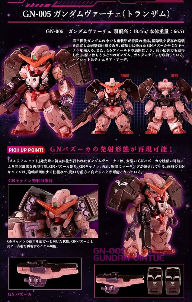 Amazon | FW CONVERGE CORE 「ガンダムエクシア」「ガンダムデュナメス