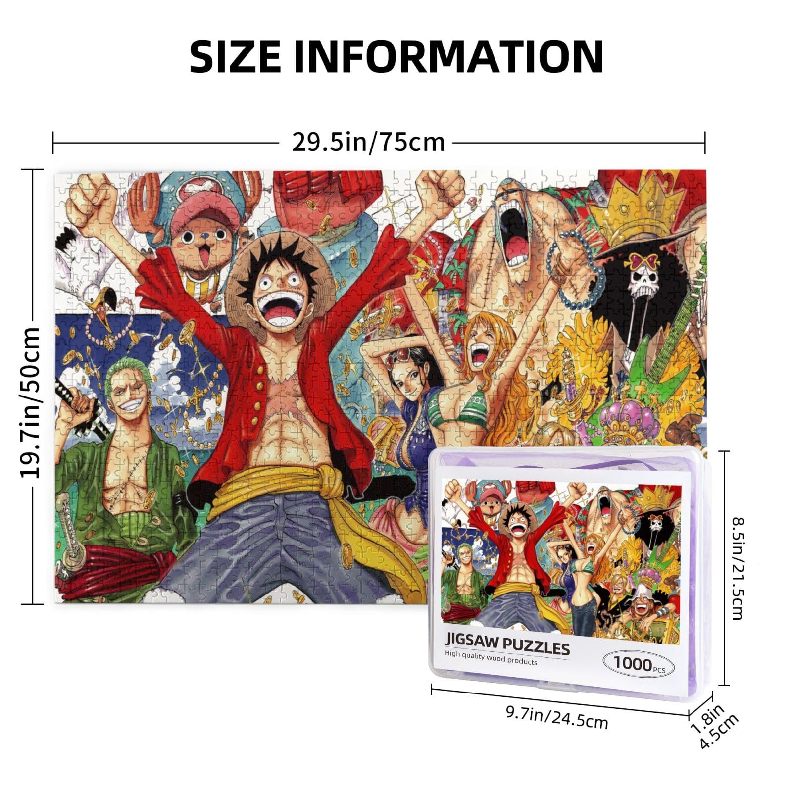 Amazon.co.jp: 1000ピース ジグソーパズル ワンピース One Piece