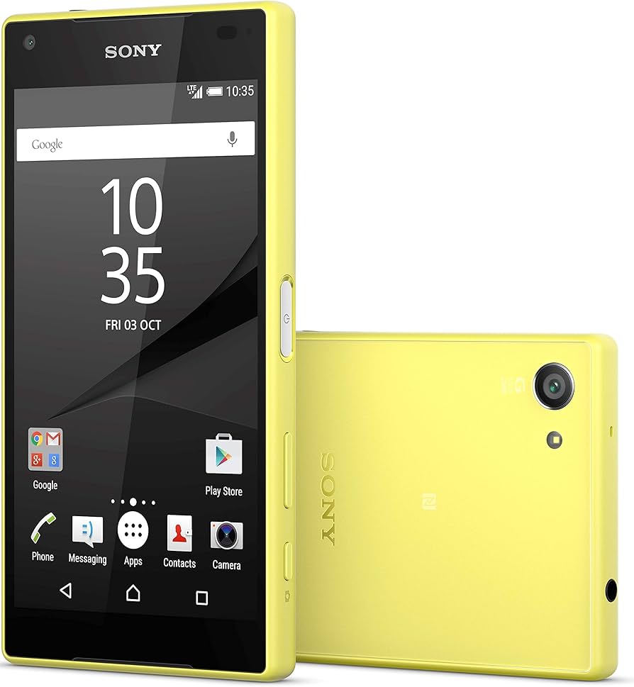 Amazon | SONY Sony Xperia Z5 Compact E5823 LTE [Yellow 32GB 海外版