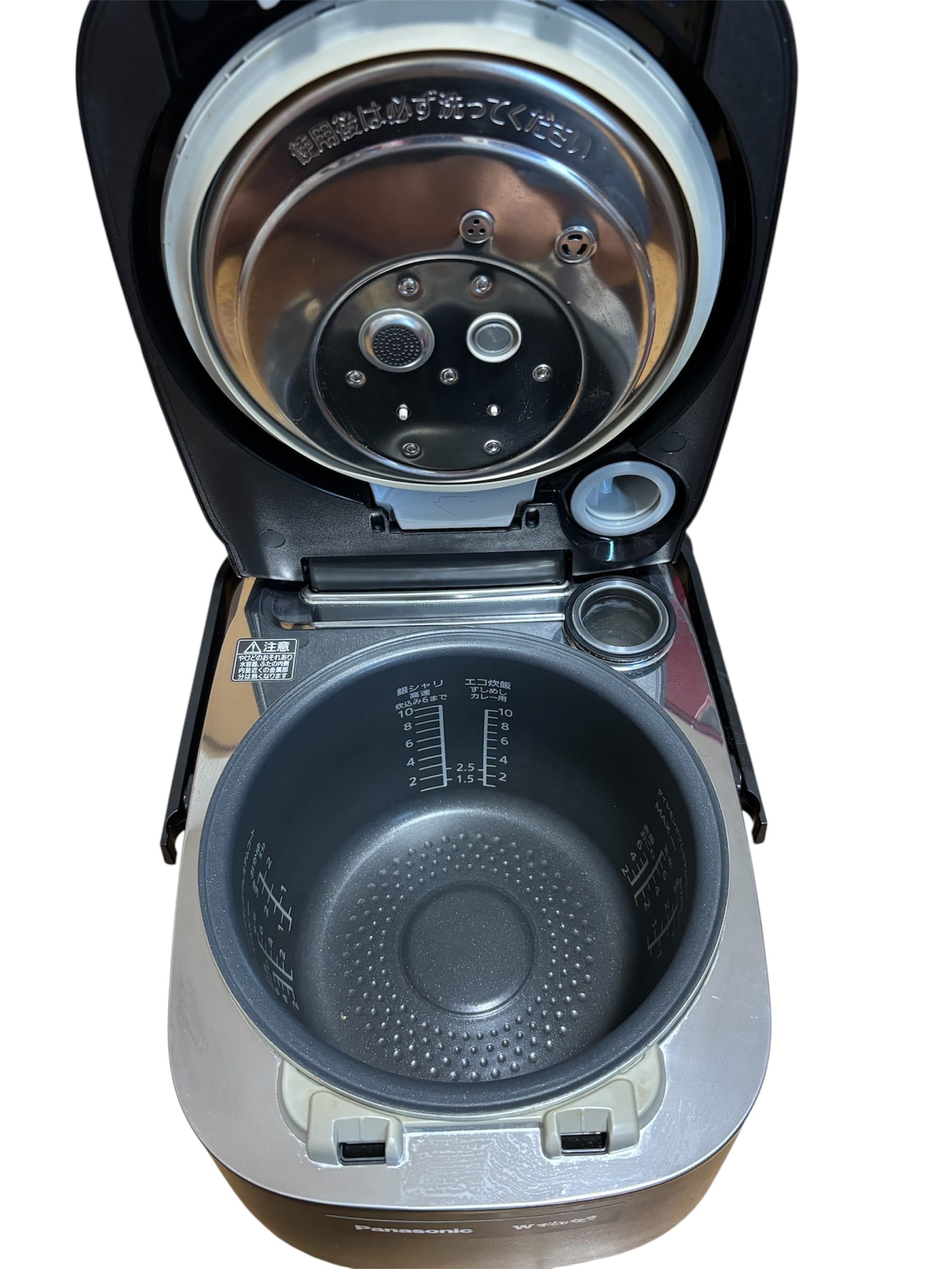 Amazon | パナソニック スチーム&可変圧力IH炊飯ジャー(1升炊き) W