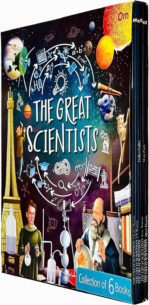 The Great scientists 6 Books Collection (Albert Einstein, Marie