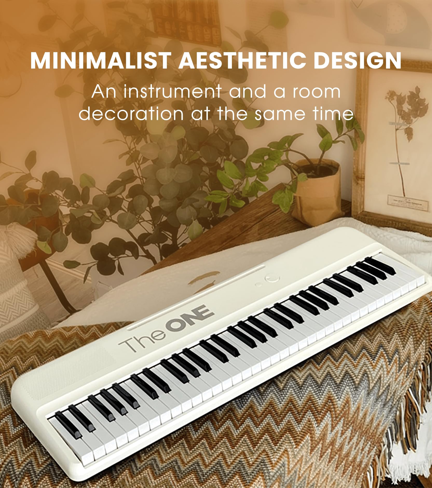 Amazon.com: The ONE Smart Keyboard COLOR 61 Lighted Keys Piano