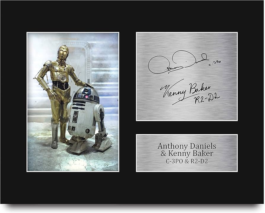 Amazon.com: HWC Trading Anthony Daniels & Kenny Baker USL Signed