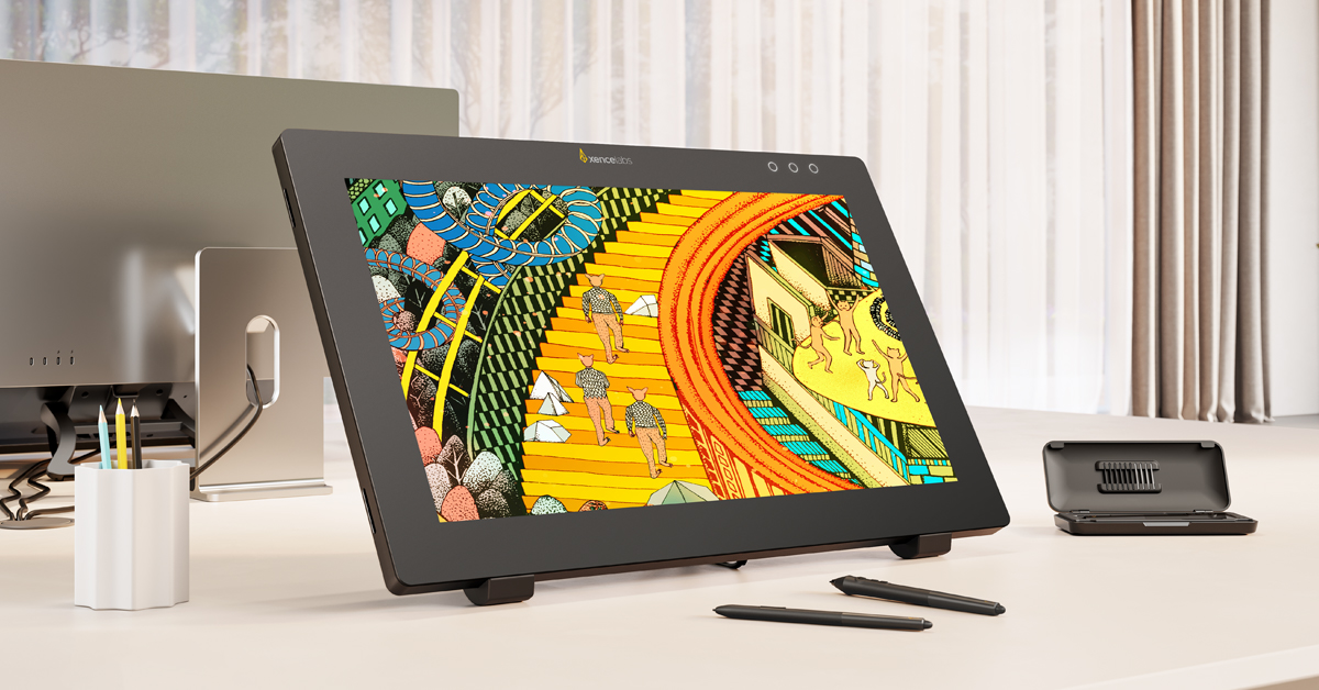 Amazon | XENCELABS ペンディスプレイ 24インチ 液タブ クイッキーズ