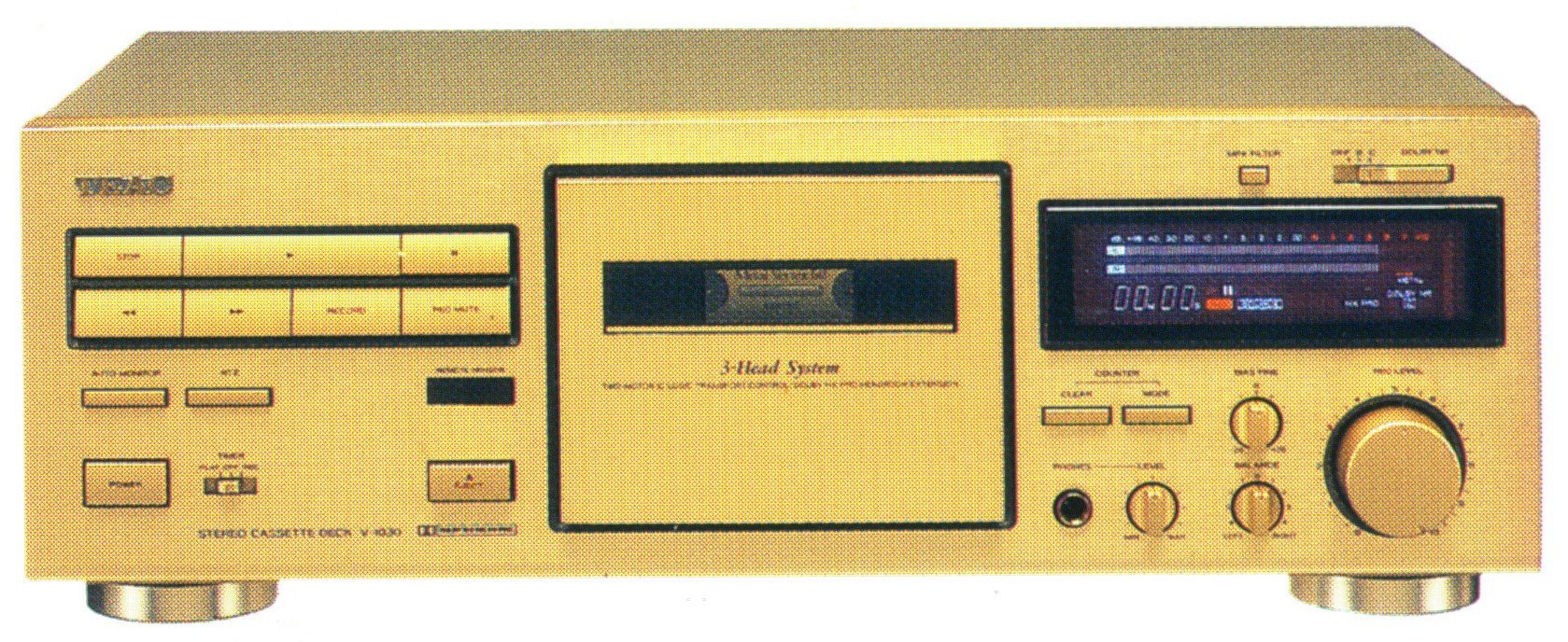 Amazon | TEAC ティアック V-1030 3ヘッド カセットデッキ
