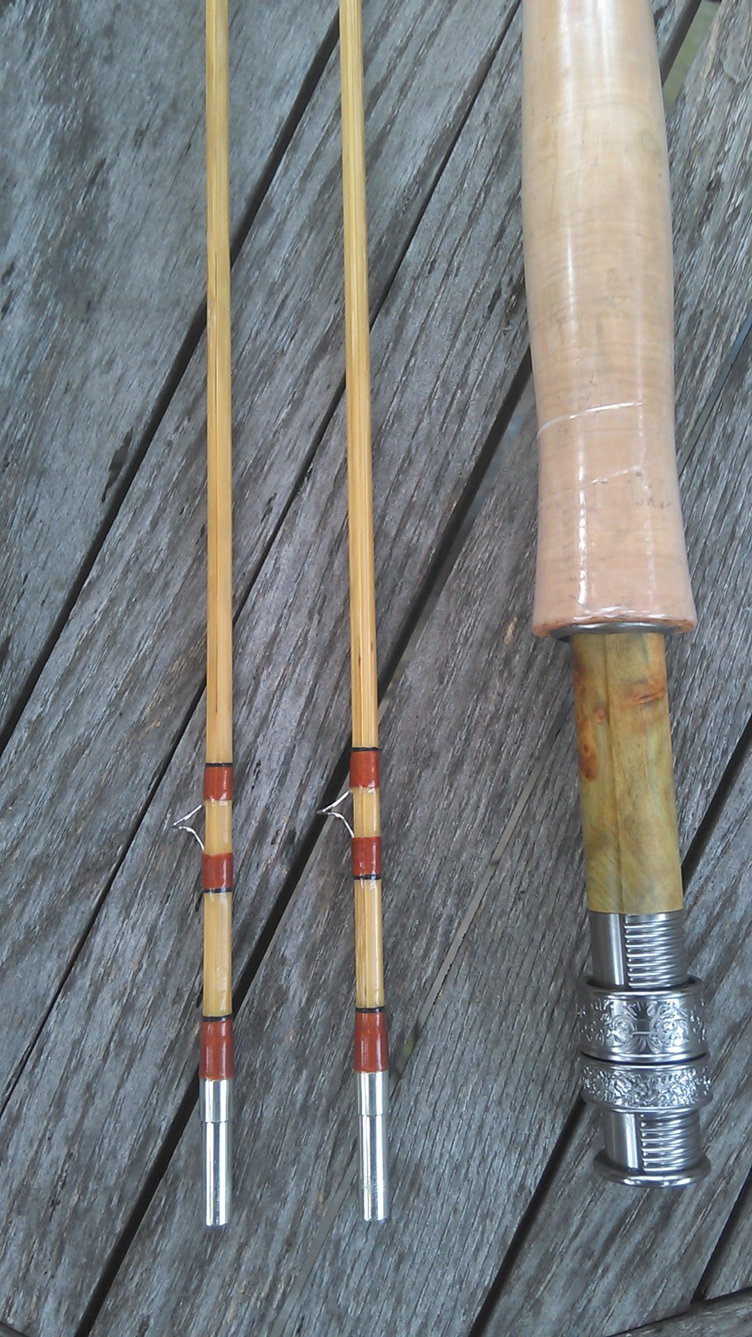 Amazon | 新しい分割竹フライロッド、7 ' 0 