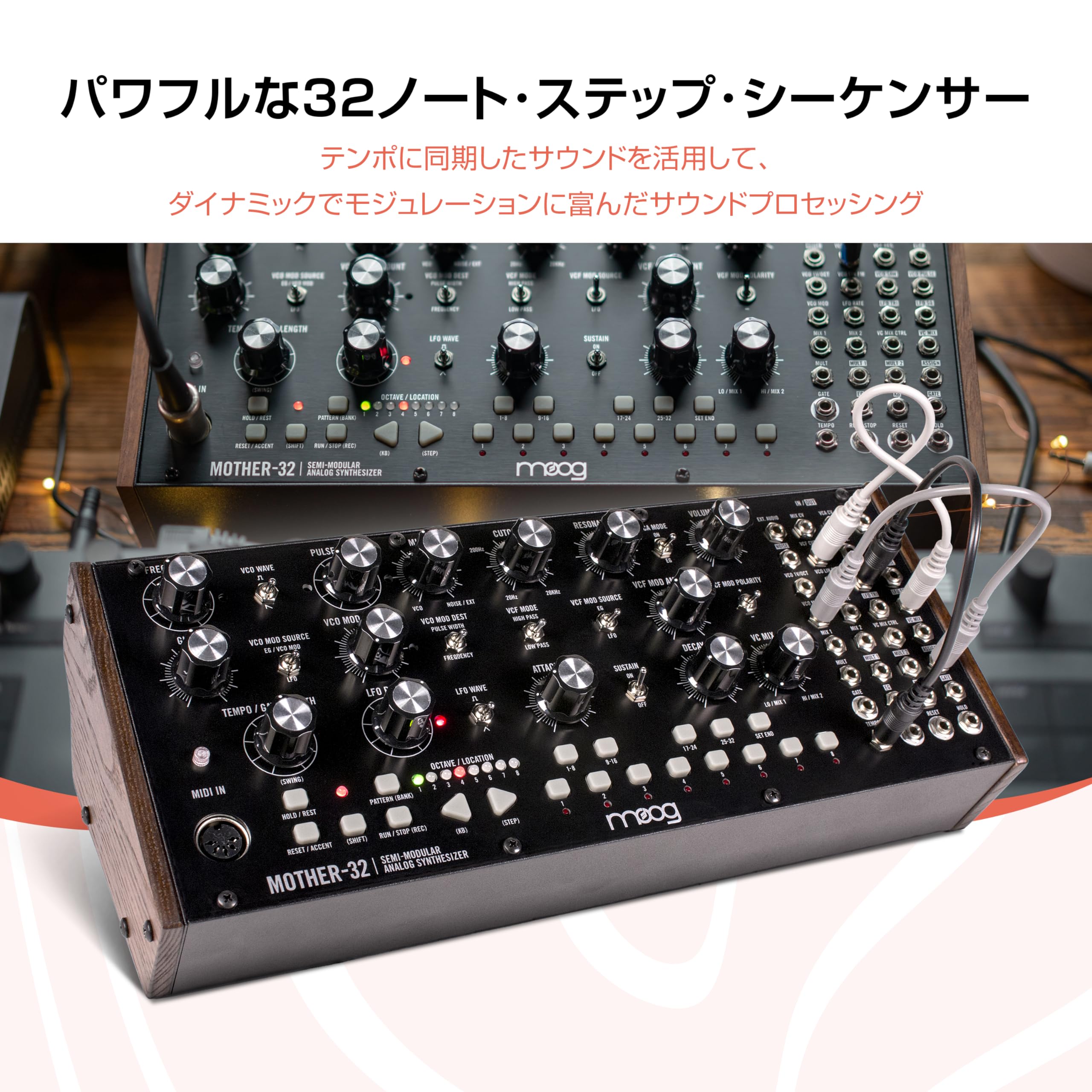 Amazon.co.jp: MOOG Mother-32 セミモジュラー・ユーロラック
