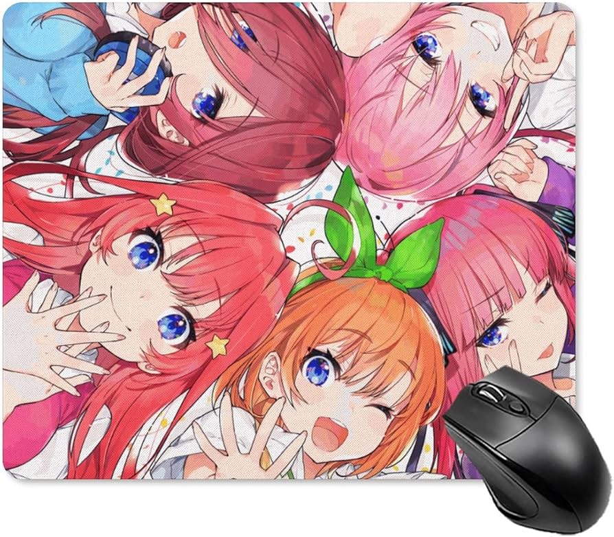 Amazon.co.jp: 五等分の花嫁マウスパッドマウスパッド 大型マウス