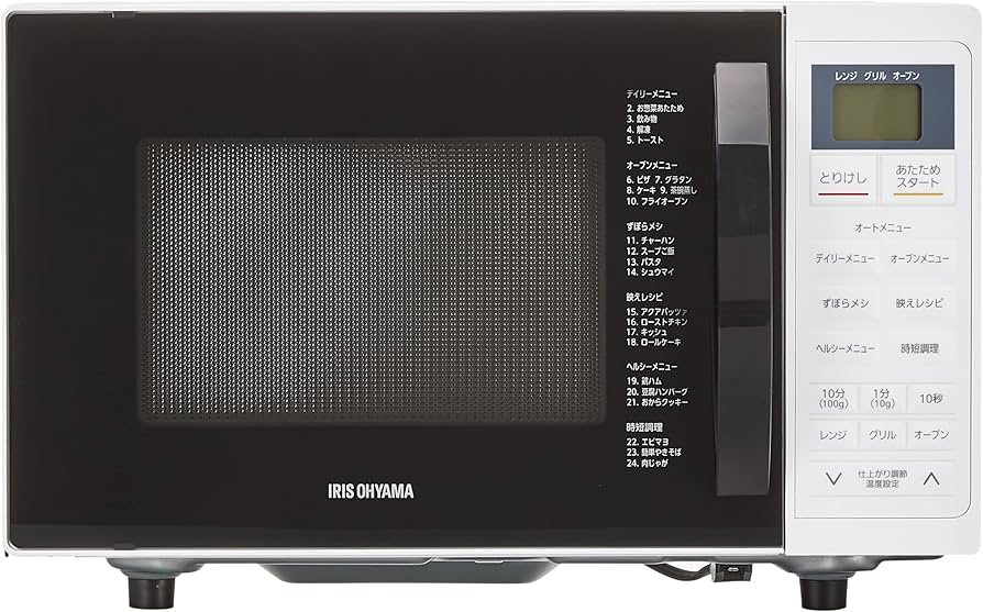 Amazon | アイリスオーヤマ オーブンレンジ16L MO-T1605-W ホワイト
