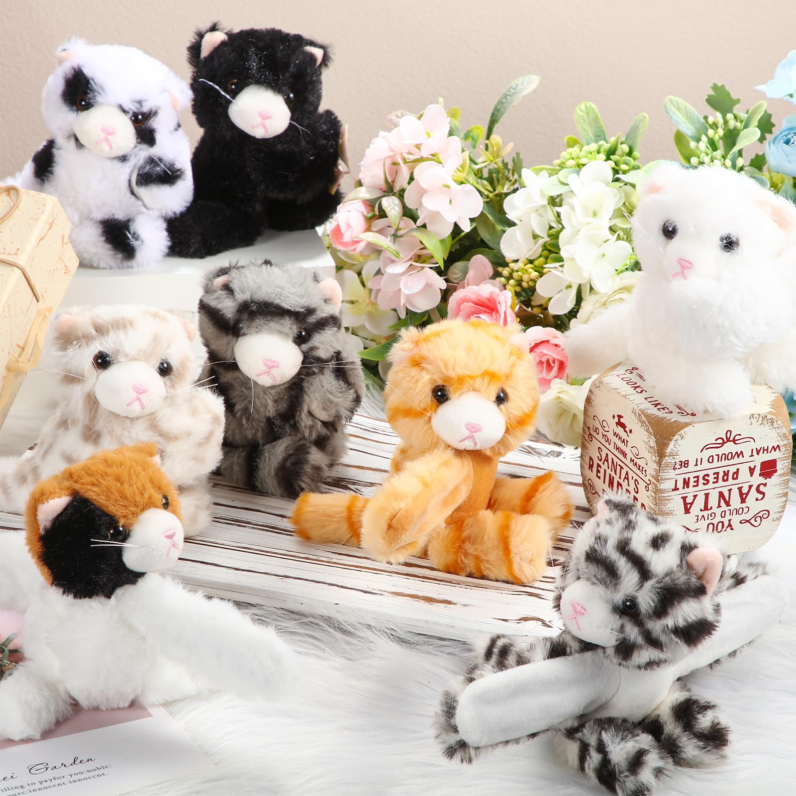 Amazon.com: Liliful 8 Pack Kids Plush Gifts Stuffed Animal Cat