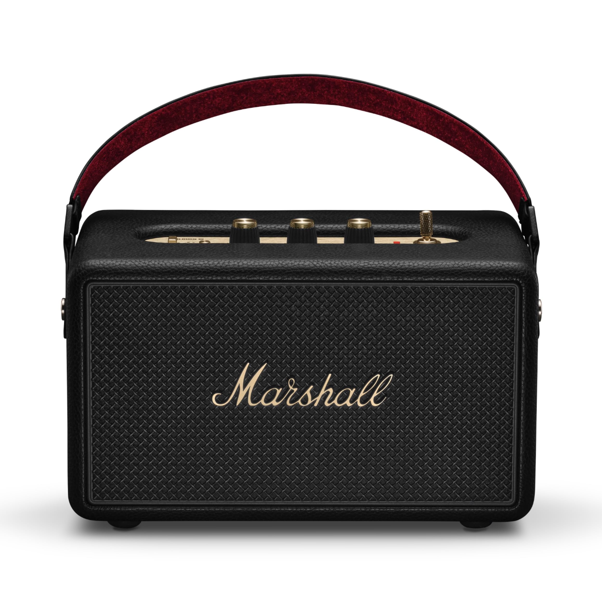 Marshall Kilburn III Portable Bluetooth Speaker - Black & Brass