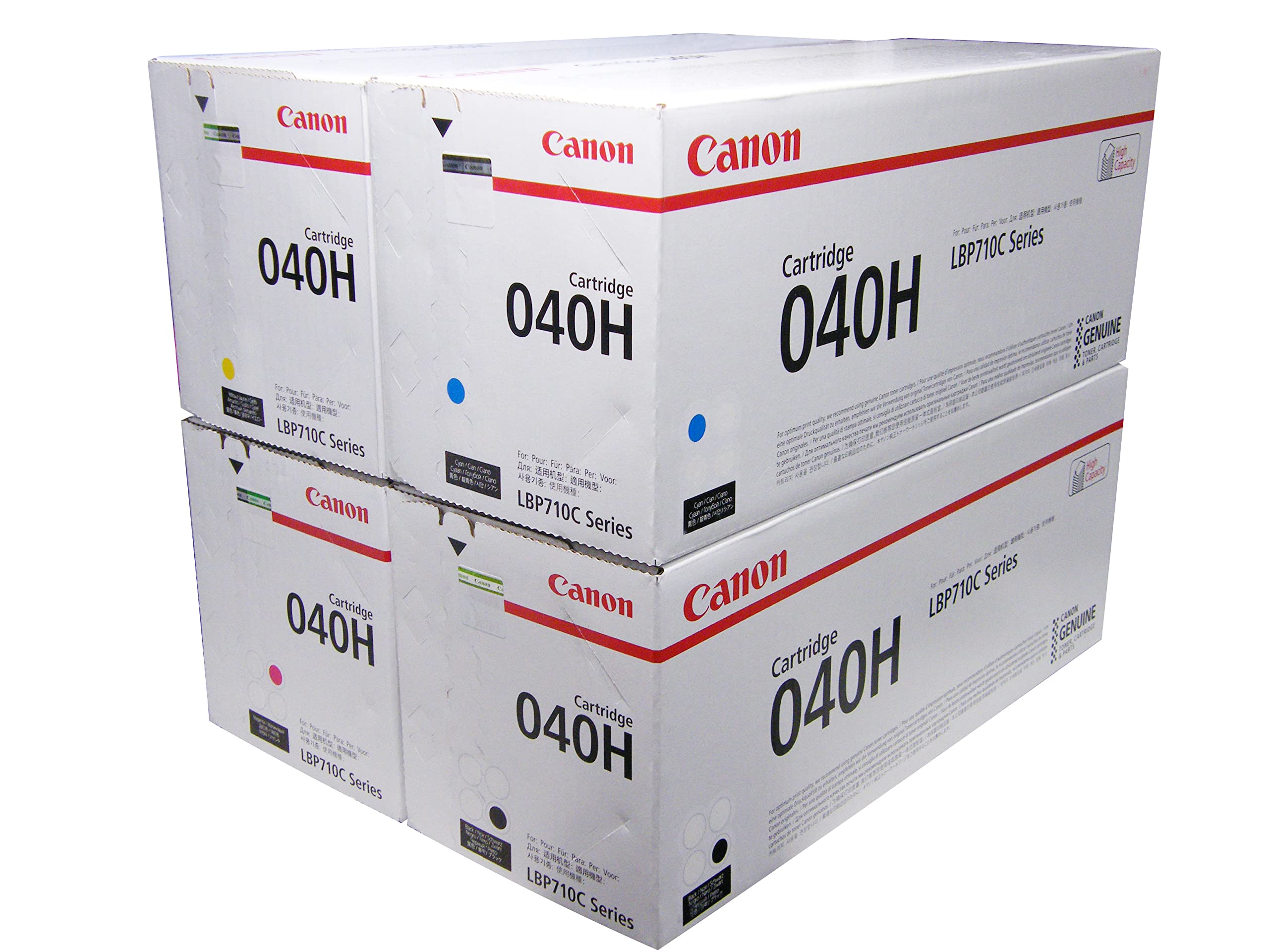 Amazon.co.jp: CANON トナーカートリッジ040H 4色セット 純正品