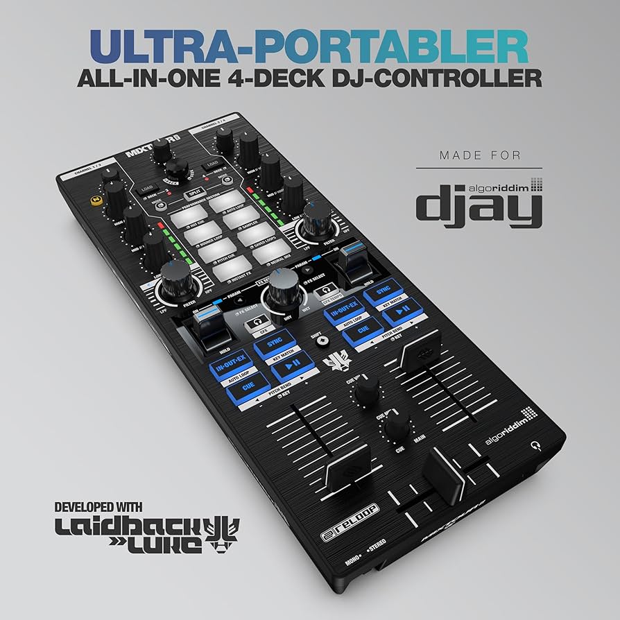 Amazon.com: Reloop Mixtour Pro High-quality, ultra-portable, all