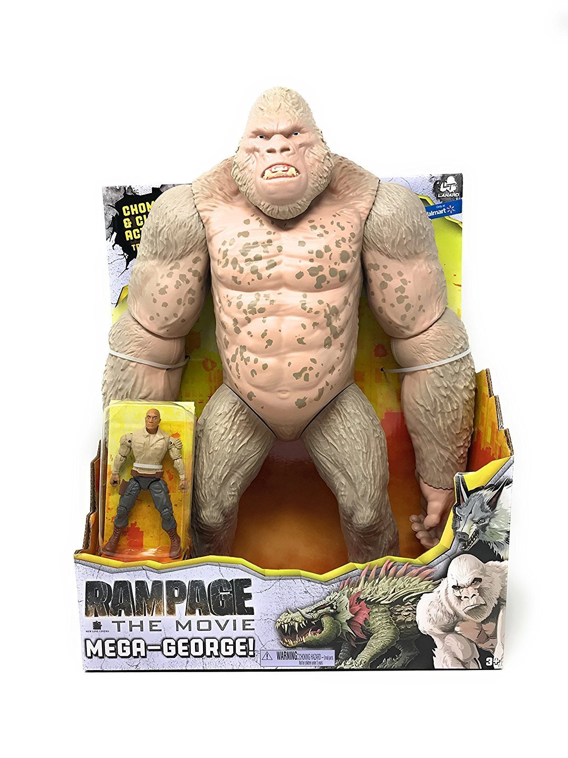 Amazon.com: Rampage The Movie Mega-George : Toys & Games