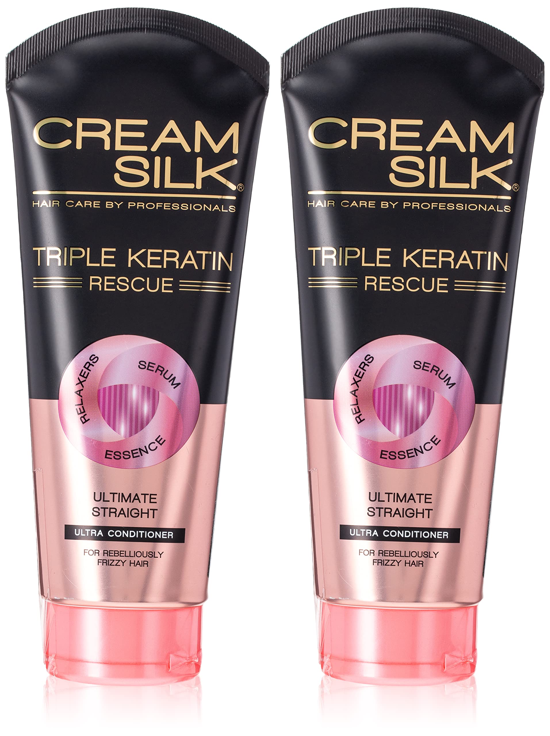 Cream Silk Triple Keratin Rescue Ultimate Straight Conditioner